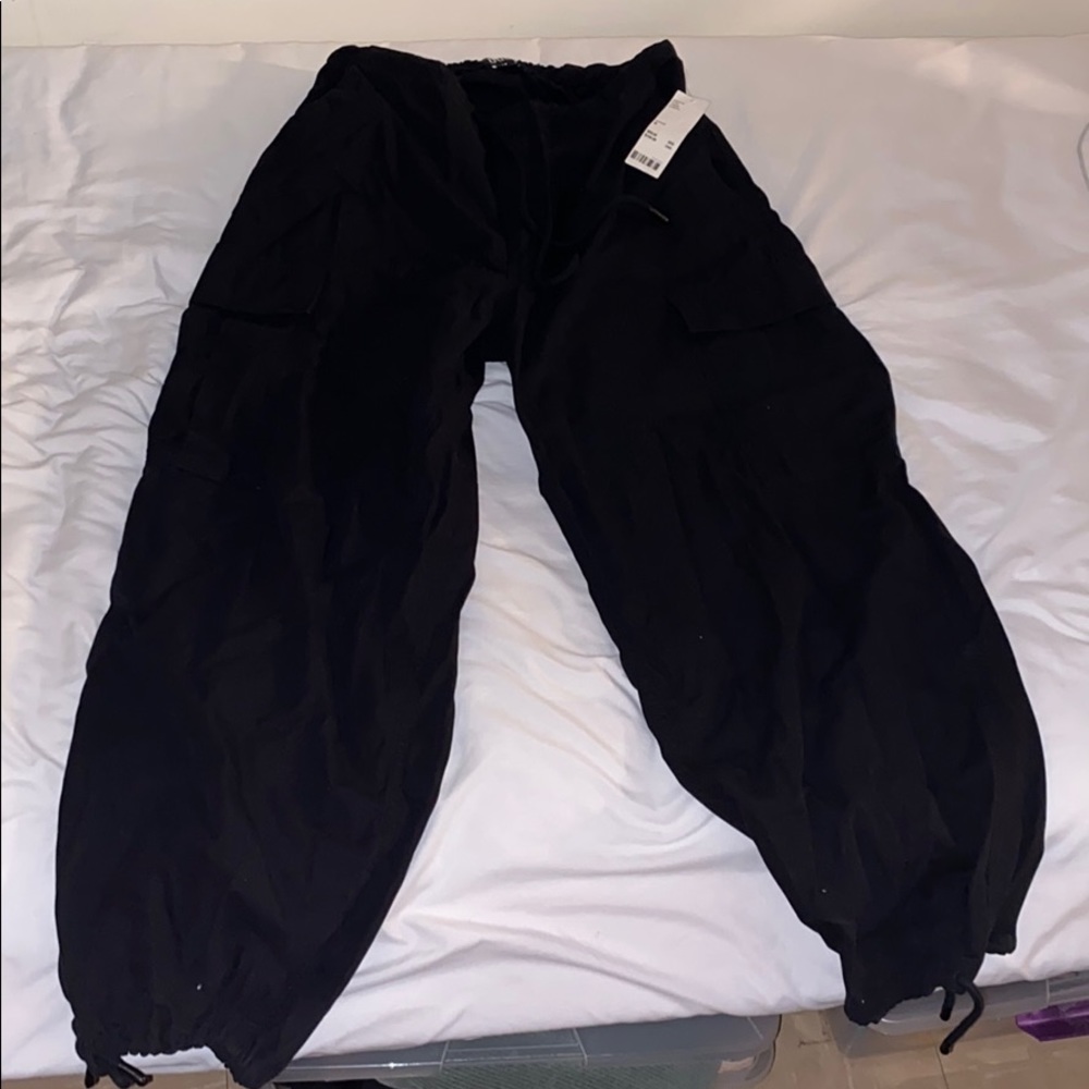 BDG Black Cargo Pants